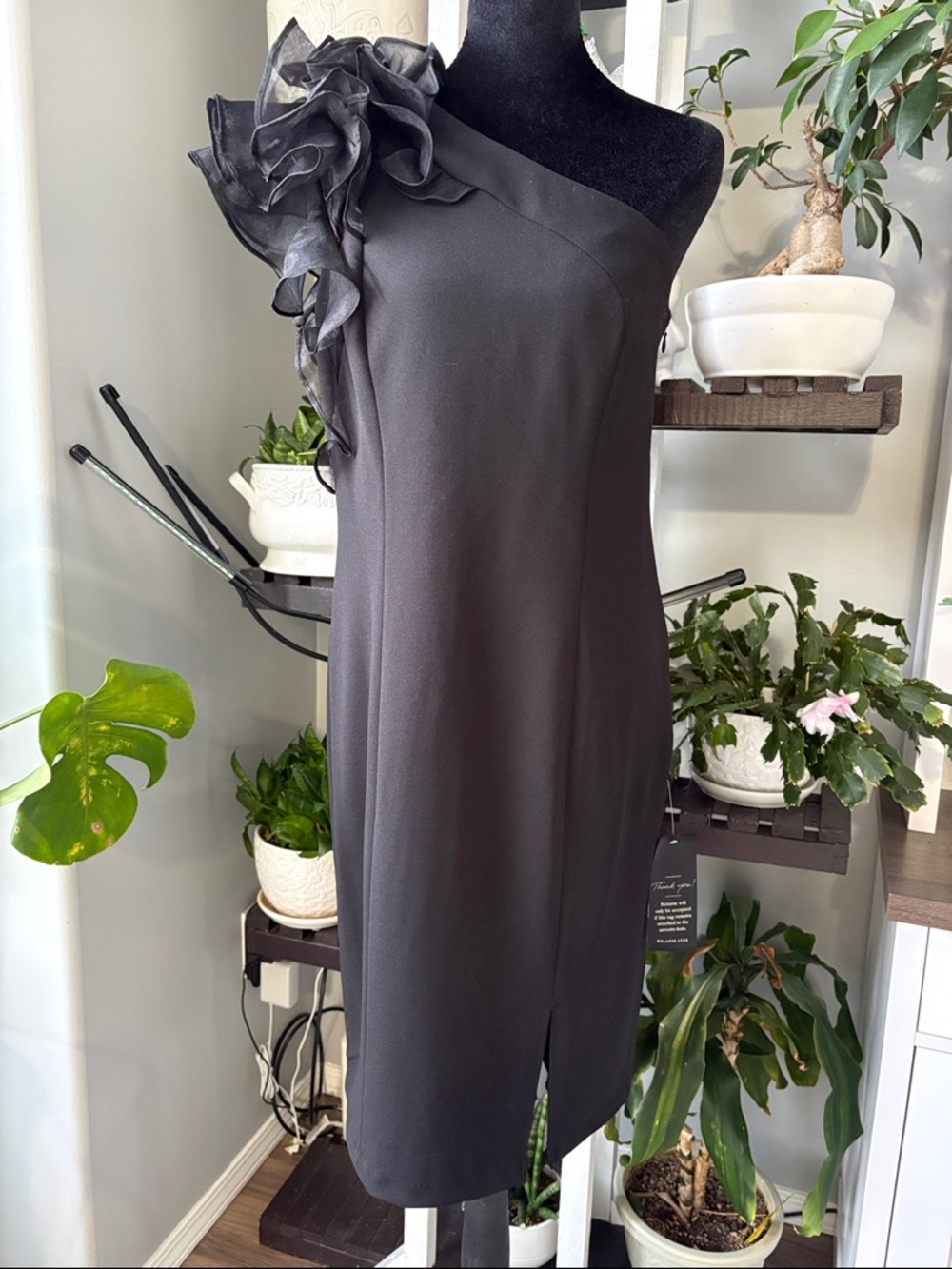 Melanie Lyne Marina One Shoulder Dress